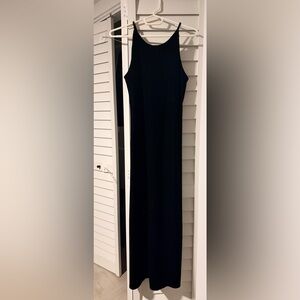 Elegant Black Velvet Dress Size 6